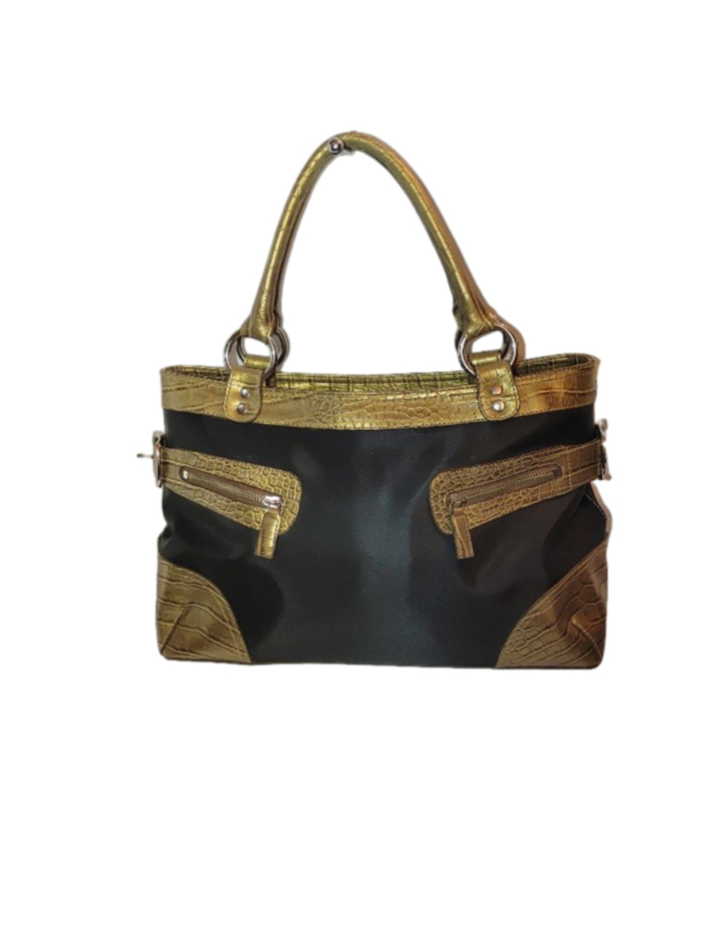 Maxx New York Luxury Leather & Croc Bag
